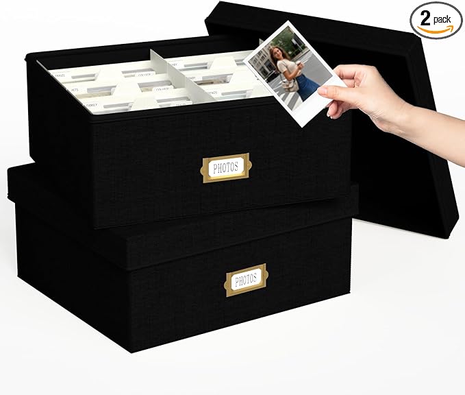 Decorative Photo Storage Box by JOLENSOY