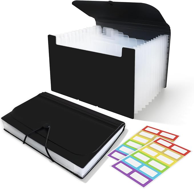 DHATMYC 4x6 Index Card Organizer Holder File Box 3x5 Inch Note Flash Card by DHATMYC