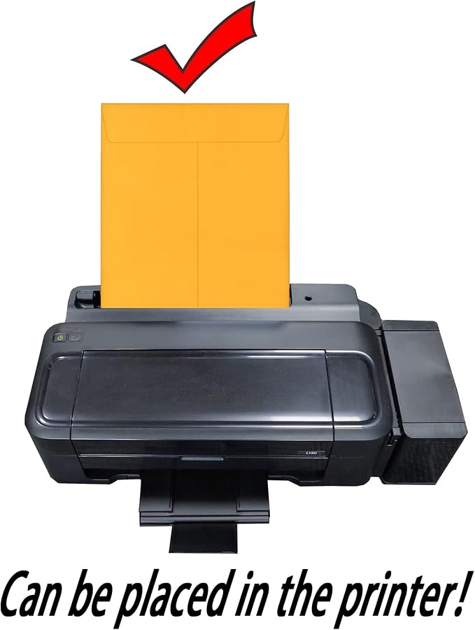 Xxcxpark 250 PCS 9x12 inches Security Catalog Envelopes Printable Self Seal - Image 4