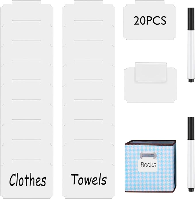 Erasable Label Holders Kit by badigo