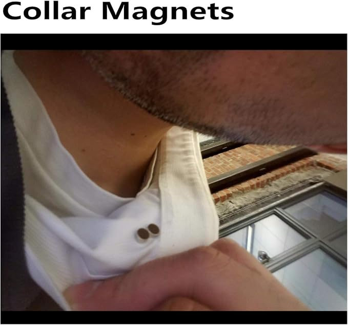 60pcs Small Magnets, Round for Refrigerator, Durable Little Miniature Tiny Mini - Image 5