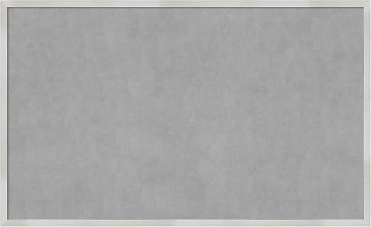 Amanti Art Silver Framed Magnetic Board 25x41 Large Vision Board by AmantiArt