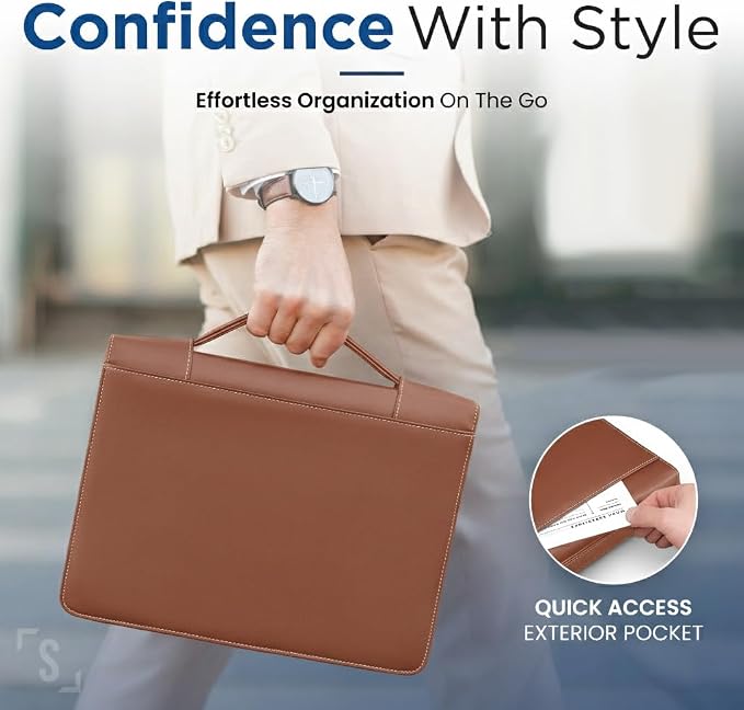 STYLIO Zipper Portfolio Binder - Image 4