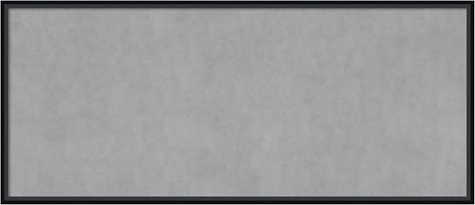 Amanti Art Black Framed Magnetic Board 21x49 Oversize Vision Board by AmantiArt