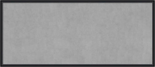 Amanti Art Black Framed Magnetic Board 21x49 Oversize Vision Board by AmantiArt