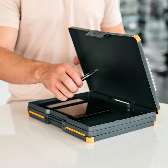 Dexas Duo Clipcase, Double Sided Clipboard Design, Portable Clipboards 13”x10” - Image 10