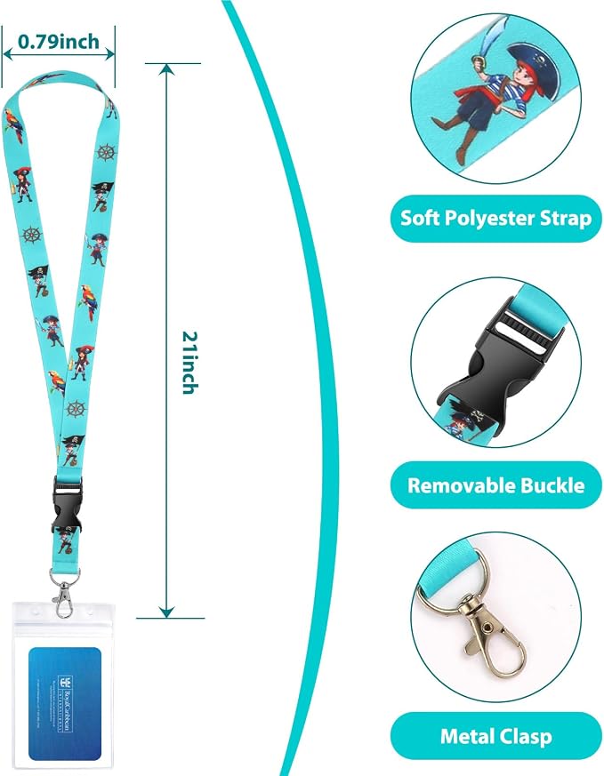 Cruise Lanyards, 4 Pack Waterproof Cruise Lanyard - Image 3