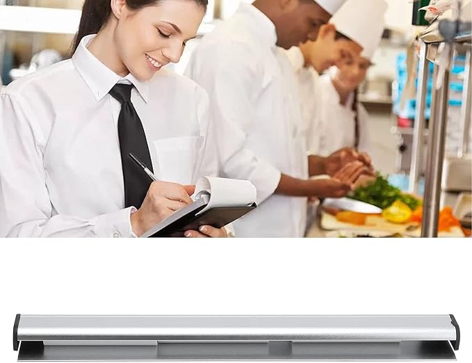 8.3 inch Restaurant Ticket Holder, Aluminum Ticket Rack Receipt Holder Spike - Image 8