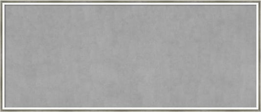 Amanti Art Silver Framed Magnetic Board 21x49 Oversize Vision Board by AmantiArt