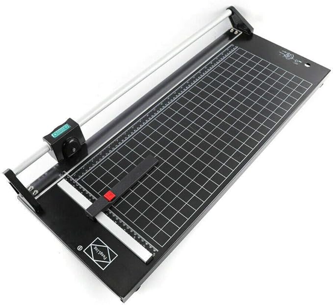 24/36 Inch Precision Rolling Cutter Rotary Photo Paper Rolling Cutter Trimmer Sharp Blade (36inch)-DeskLoop Office