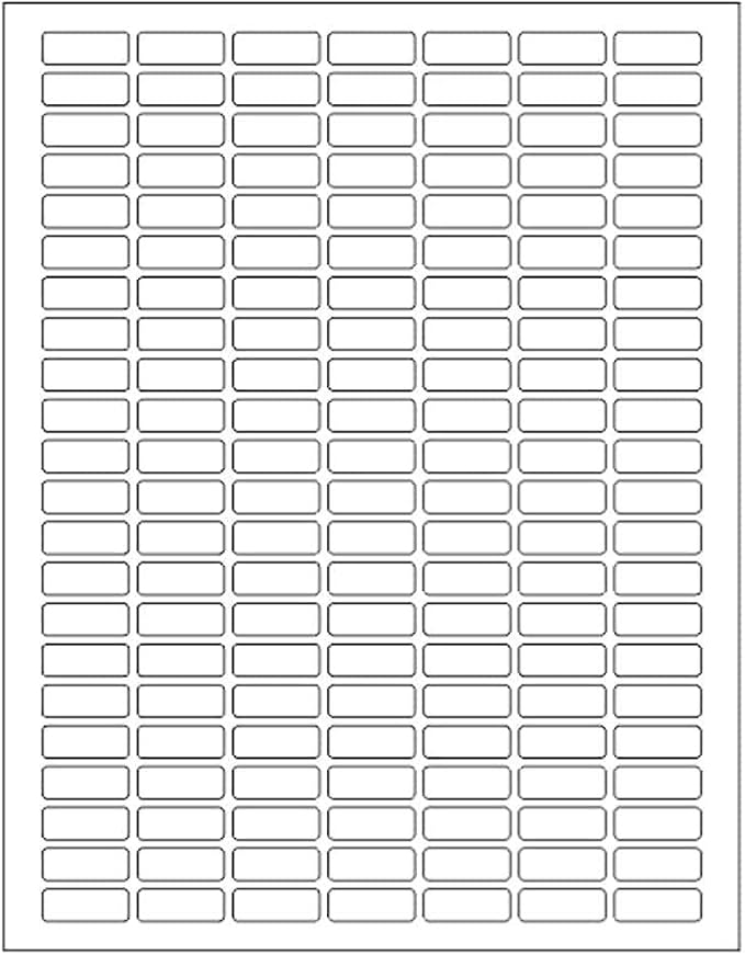 Royal Green Printable White Rectangular Label Stickers by RoyalGreen
