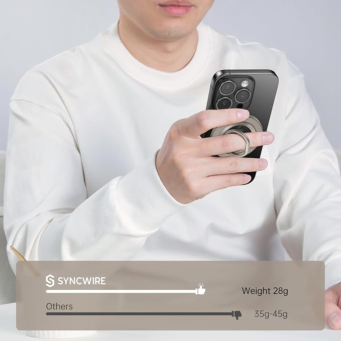 SYNCWIRE Magnetic Phone Ring Holder - Image 6