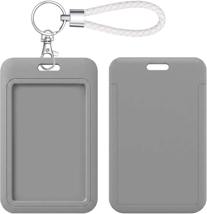 ID Card Badge Holder Key Chain by SHININGEYES