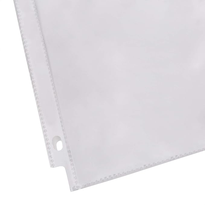 Amazon Basics Sheet Protectors for 3 Ring Binder, Top Loading, Letter Size - Image 5