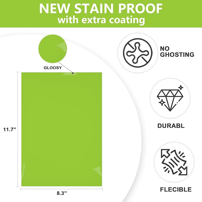 Dry Erase Board Sticker- Whiteboard Stickers-8.3''x11.7'' Removable Dry Erase - Image 2