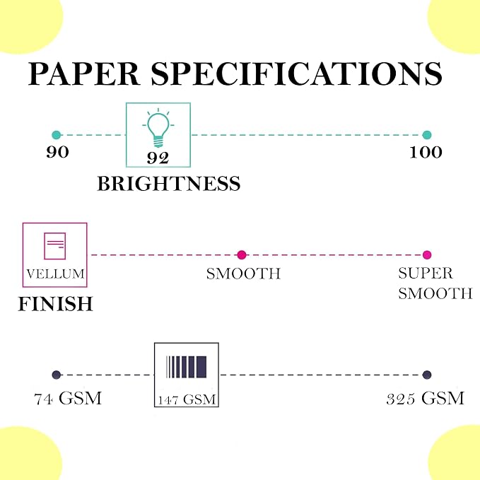 Print It - Vellum Bristol Colored Cardstock Cover Paper, 67 Lb, 8.5" X 11” - Image 3