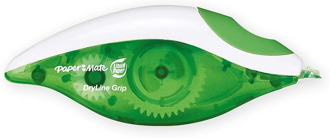 Paper Mate Liquid Paper DryLine Grip Correction Tape | Assorted Colours | Box - Image 9