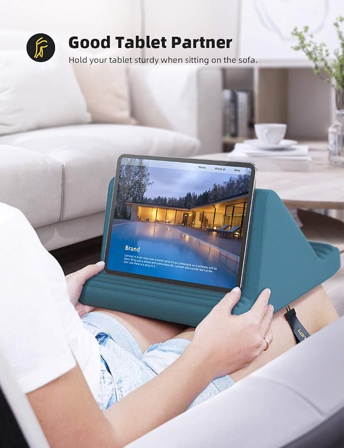 Lamicall Tablet Pillow Stand, Pillow Soft Pad - Image 3