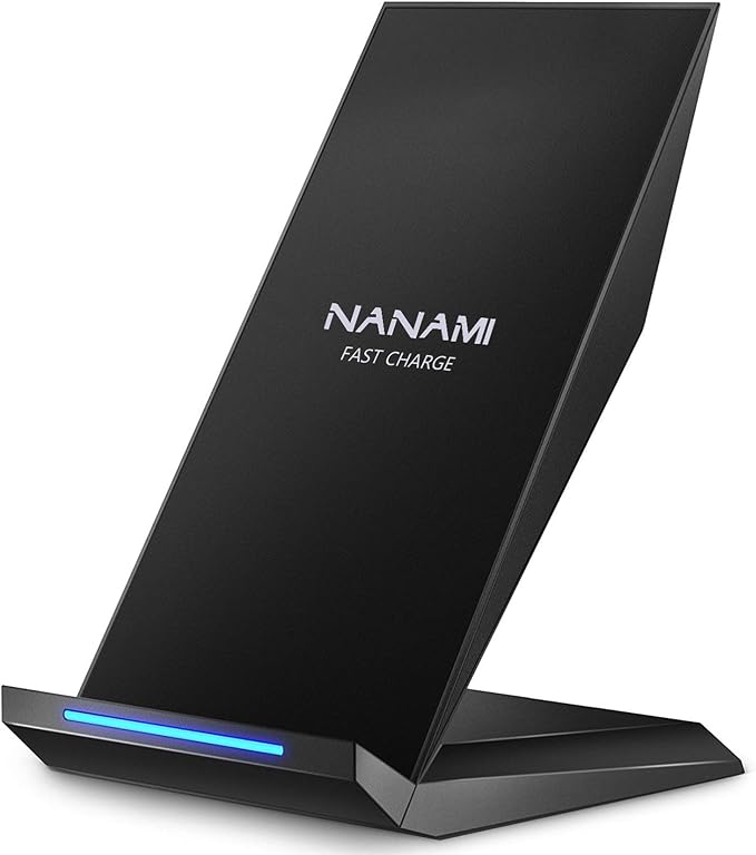 Fast Wireless Charger, NANAMI Wireless Charging Stand Compatible iPhone 17/17 by NANAMI