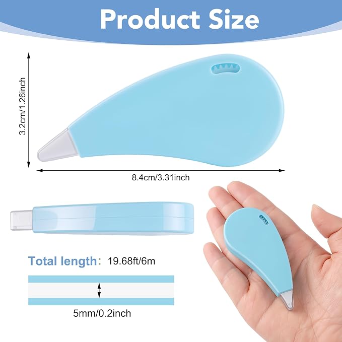 BESARME 12 Pack Correction Tape - Image 2