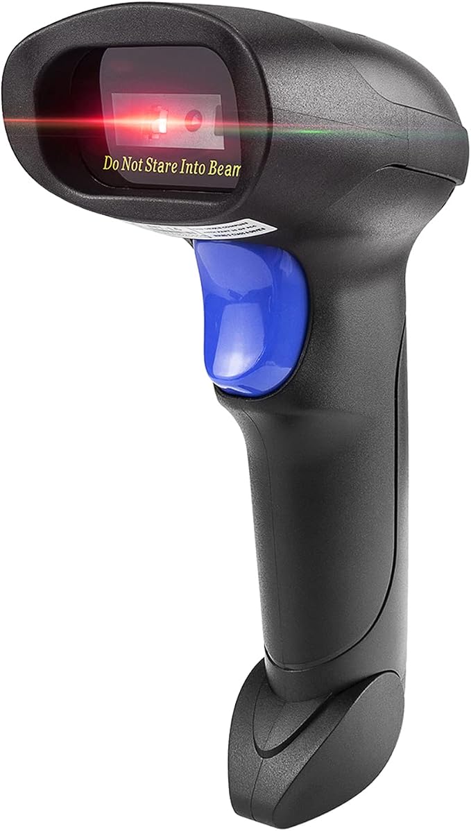 NetumScan Wireless 2D 1D Barcode Scanner, 2.4G & Wired Connection Scanner | QR by NetumScan