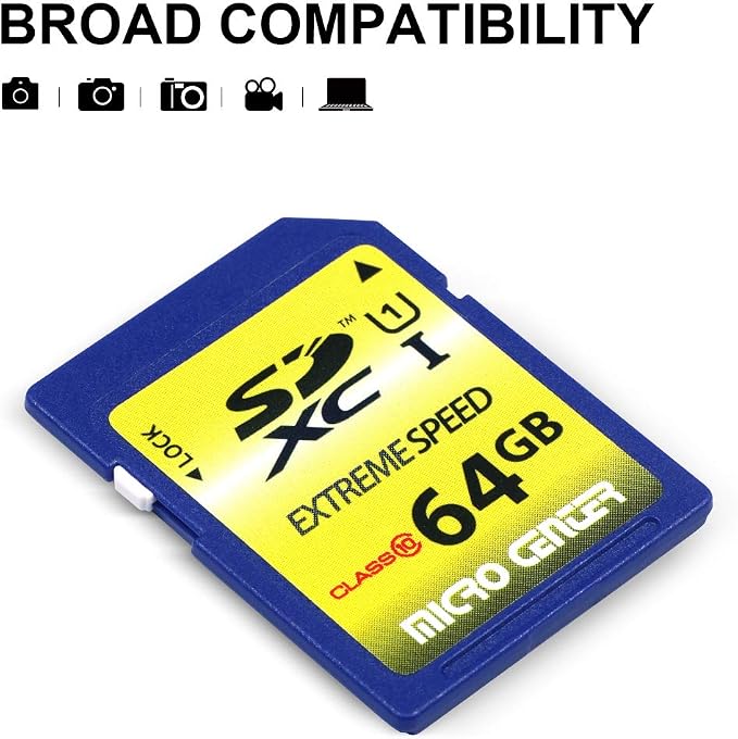 INLAND 64GB Class 10 SDXC Flash Memory Card Standard Full Size SD Chip USH-I U1 - Image 5