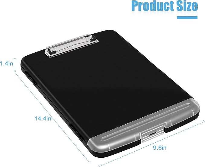 Hongri Clipboard with Storage with Pen Holder, Folder Nursing Clip Board 8.5 x - Image 4