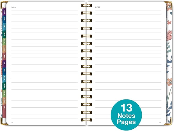 HARDCOVER Academic Year 2026-2027 Planner: 14 Months 5.5"x 8" Daily Weekly - Image 7