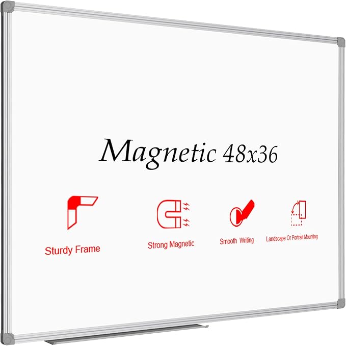 JILoffice Magnetic Dry Erase Board/Whiteboard by JILoffice