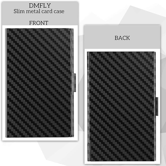 Slim Minimalist Business Card Holder - Image 4