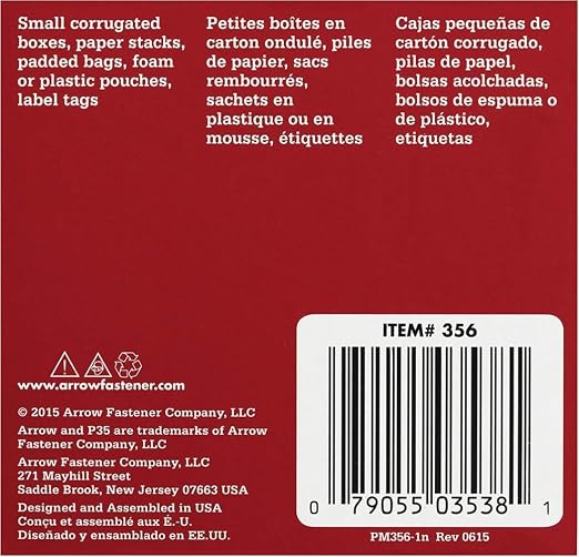 Arrow Fastener 356 P35 Staples - Image 2