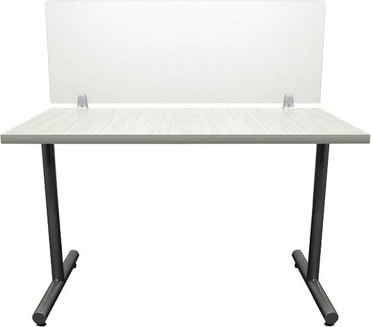 OBEX Frosted Acrylic Desk Mounted Privacy Panel by OBEX