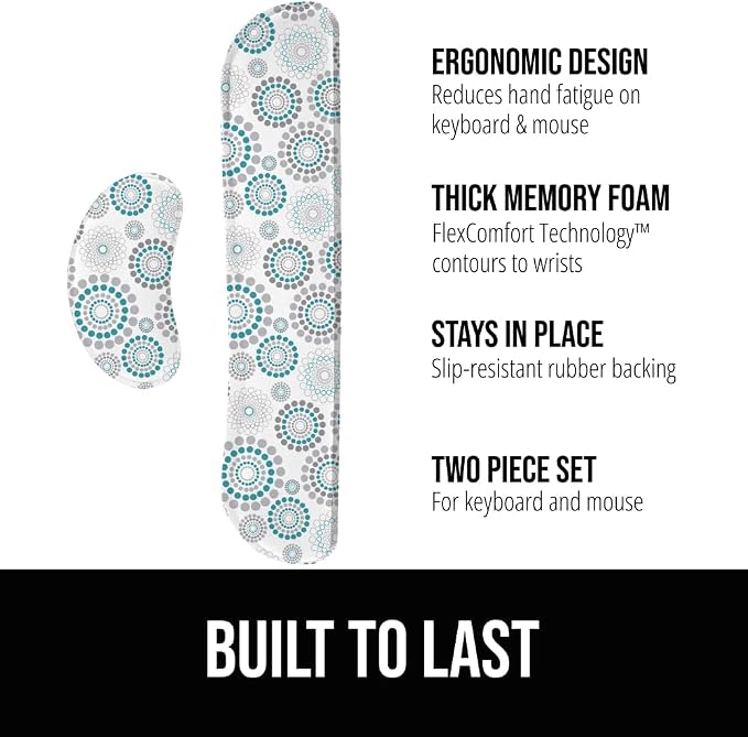 GORILLA GRIP Silky Gel Memory Foam Wrist Rest - Image 2
