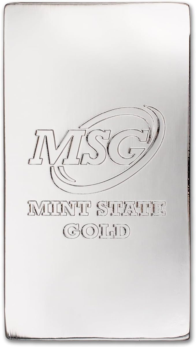 1 lb Silver Plated Bar .999 Pure Paperweight | Element Design - Image 3