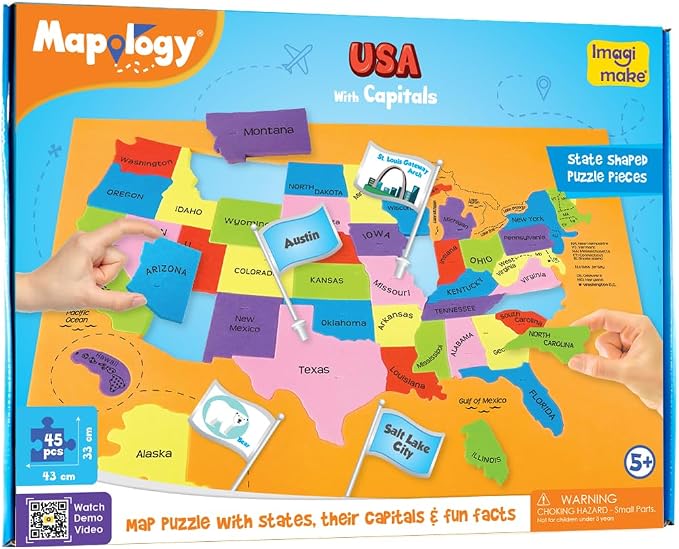 Imagimake Mapology USA Map - Image 2