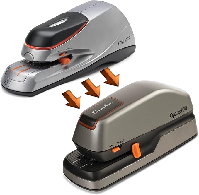 Swingline Electric Stapler, 20 Sheet Capacity, Optima 20, Jam Free, Auto or - Image 7