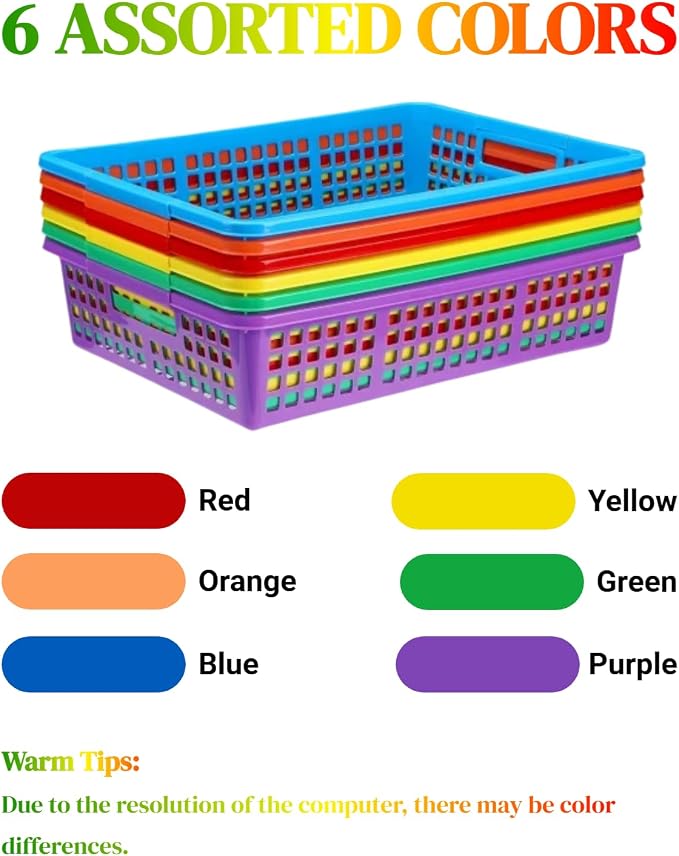 6 Pack Plastic Turn in Paper Trays - Image 3