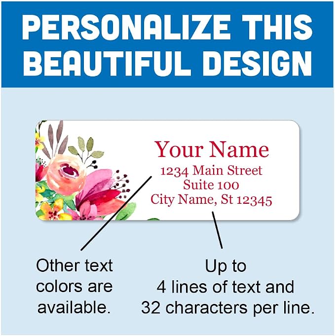 Personalized Return Address Labels - Image 2