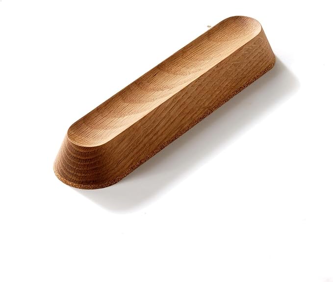 Wood Pen Tray – Handmade Walnut Desk Organizer, Minimalist Pen Holder for Office, Home, Gift(MODEL-2-OAK)-DeskLoop Office