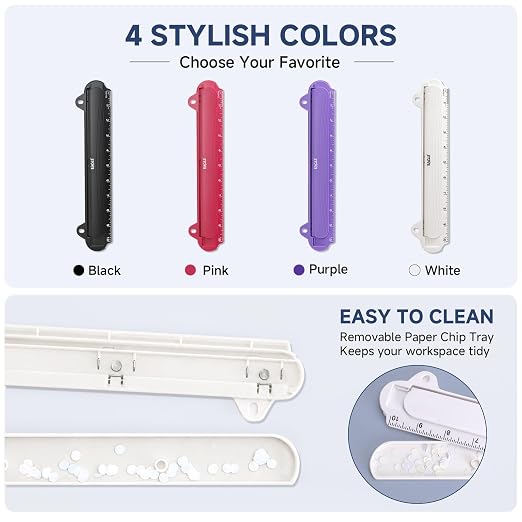 3 Hole Punch Portable Binder Punch - Image 7