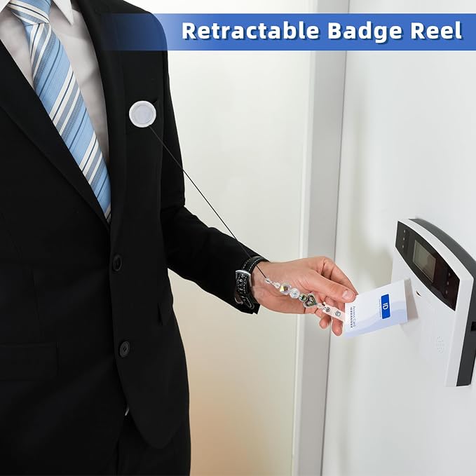 30pcs Beadable Badge Reels Making Kits - Image 3