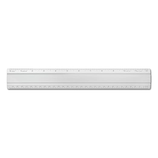 Alumicolor Aluminum Office Ruler by Alumicolor