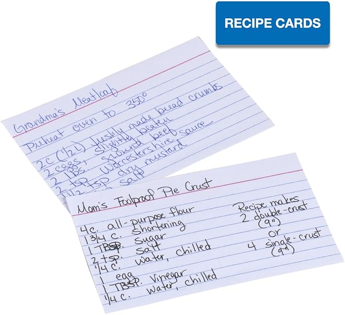 Mead Lined Index Cards, Note Cards - Image 3