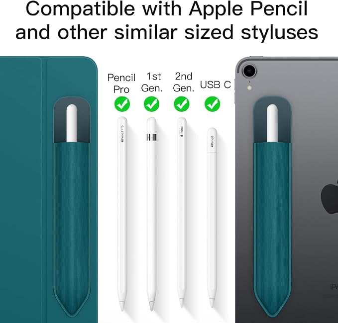 MoKo Pencil Holder Sticker Fit Apple Pencil Pro, Apple Pencil, Apple Pencil - Image 2