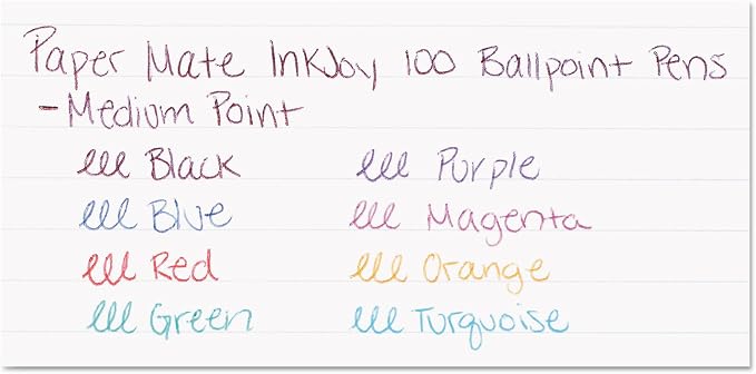 Paper Mate InkJoy 100ST Ballpoint Pens, Medium Point - Image 8