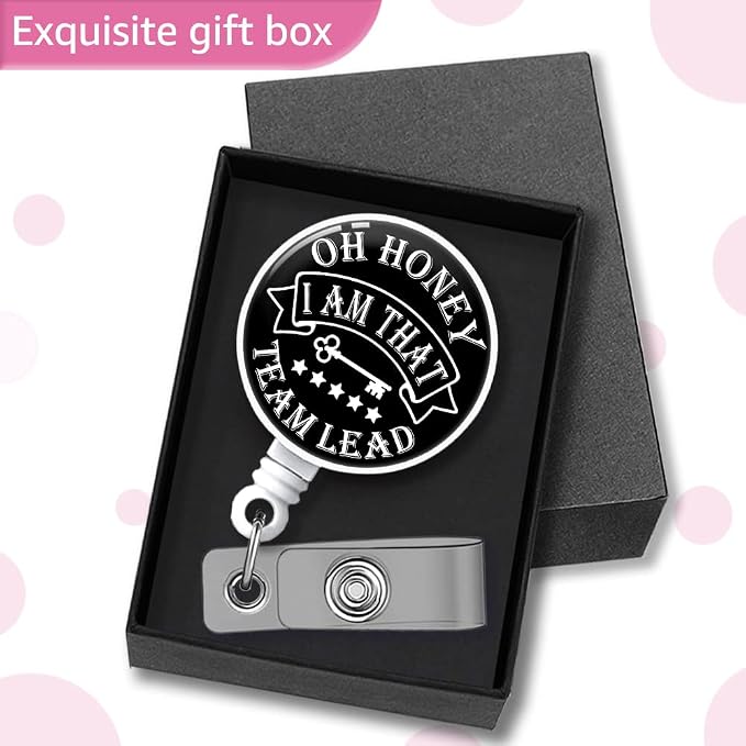 Oh Honey I Am that Team Lead Badge Reel Retractable - Image 4