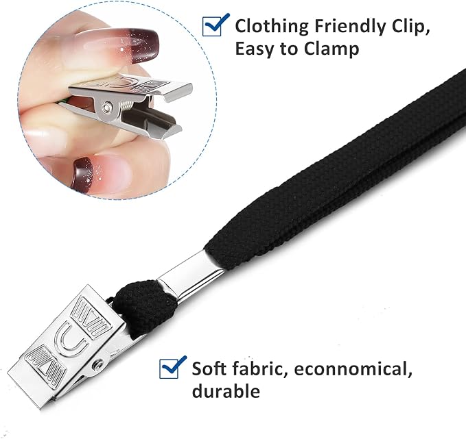 Marspark 200 Pcs ID Badge Holder - Image 4