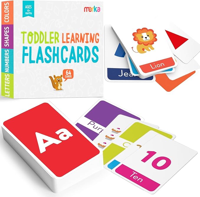Merka Toddler Flash Cards by merka