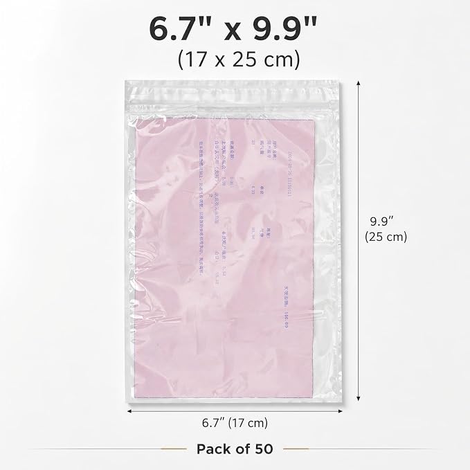 Packing List Envelopes 50 Pack 6.7" x 9.9", Side-Opening Packing Slip Pouches - Image 6