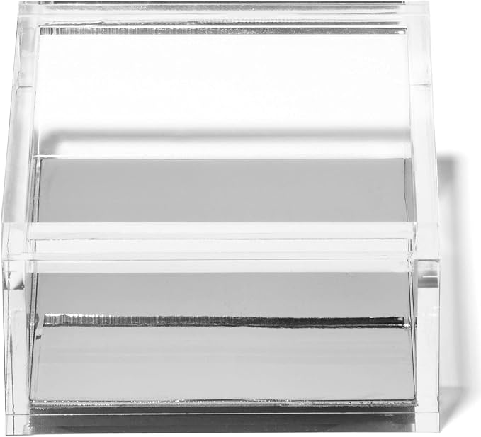 OfficeGoods Acrylic Desk Organizer w/Silver Base – Functional & Elegant Odds & - Image 2
